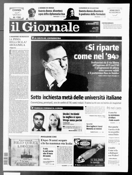 Il giornale : quotidiano del mattino